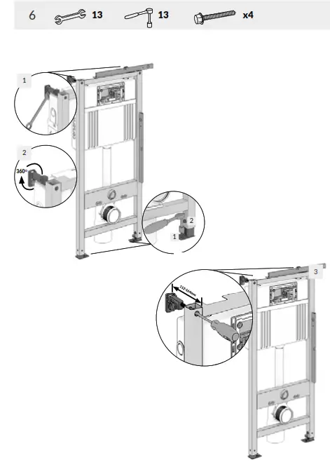 cersanit Aqua Prime P50 Toilet Bowl - fig9