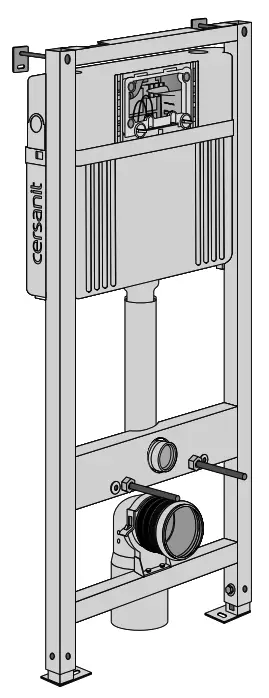 cersanit Aqua Prime P50 Toilet Bowl