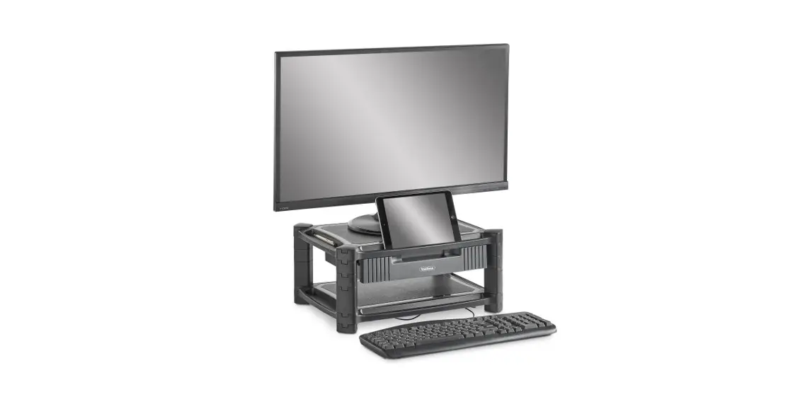 Vonhaus 3000164 Single Tier Monitor Riser Instruction Manual