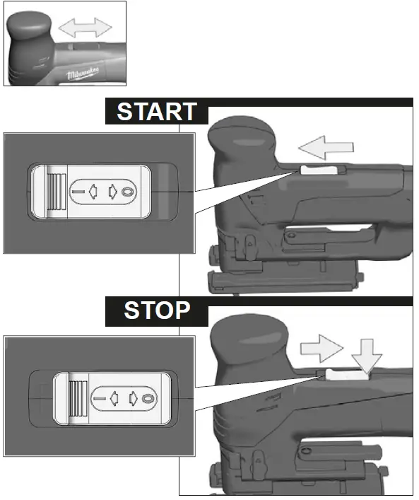 milwaukee JS 120 X 710W Body Grip Jigsaw-11