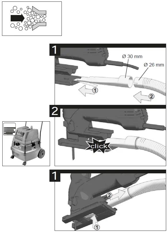 milwaukee JS 120 X 710W Body Grip Jigsaw-13