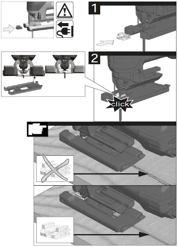 milwaukee JS 120 X 710W Body Grip Jigsaw-4