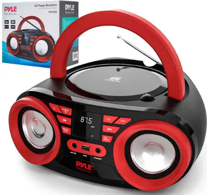 PYLE-PHCD22-Portable-CD-Player-Boombox-with-AM-FM-Stereo-Radio-PRODUCT