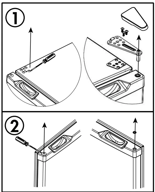 Danby DBCR031SB31 Compact Refrigerator fig 4