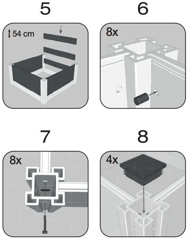 G21 63900225 Elevated Garden Bed - Fig 2