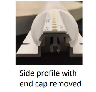 universal douglas LRL14-30L840-750C 4’ LED Lensed Module - Figure 2