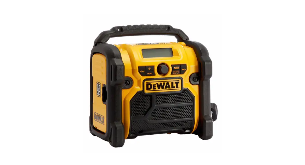 Dewalt Dcr020 Xr Li-ion Dab+/fm Digital Radio With 1 X 5ah Battery & Charger Instruction Manual Dewalt Dcr020 Xr Li-ion Dab+/fm Digital Radio With 1 X 5ah Battery & Charger Instruction Manual