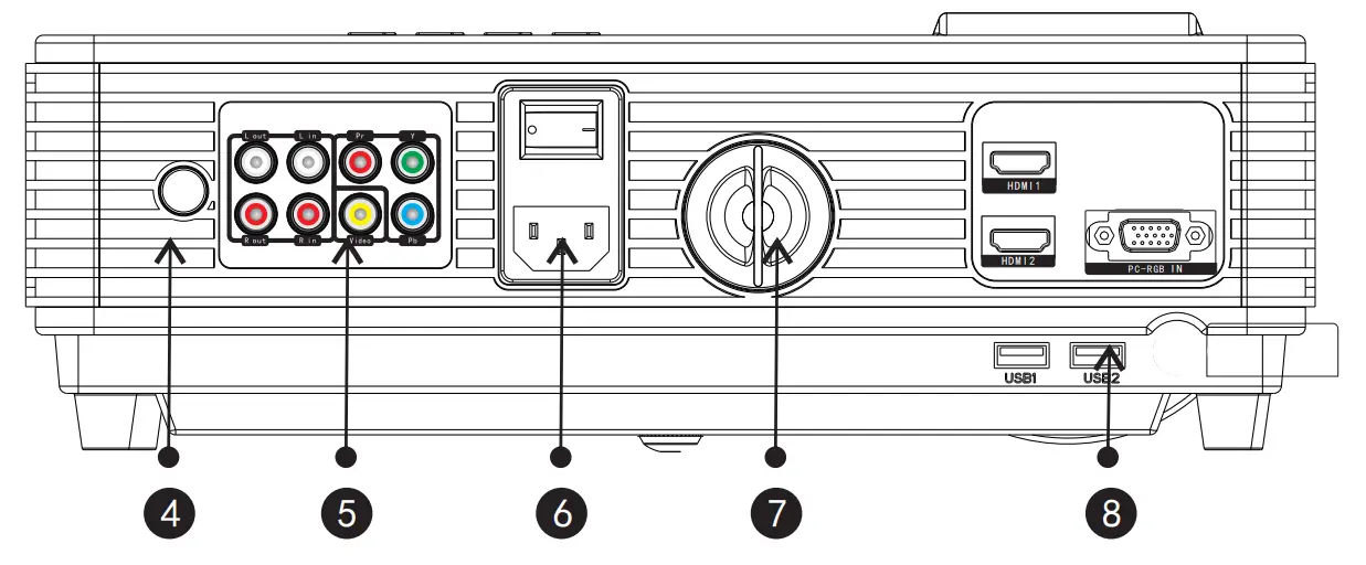 Pyle PRJD903 1080P-Full HD Cinema Home Theater Projection-3
