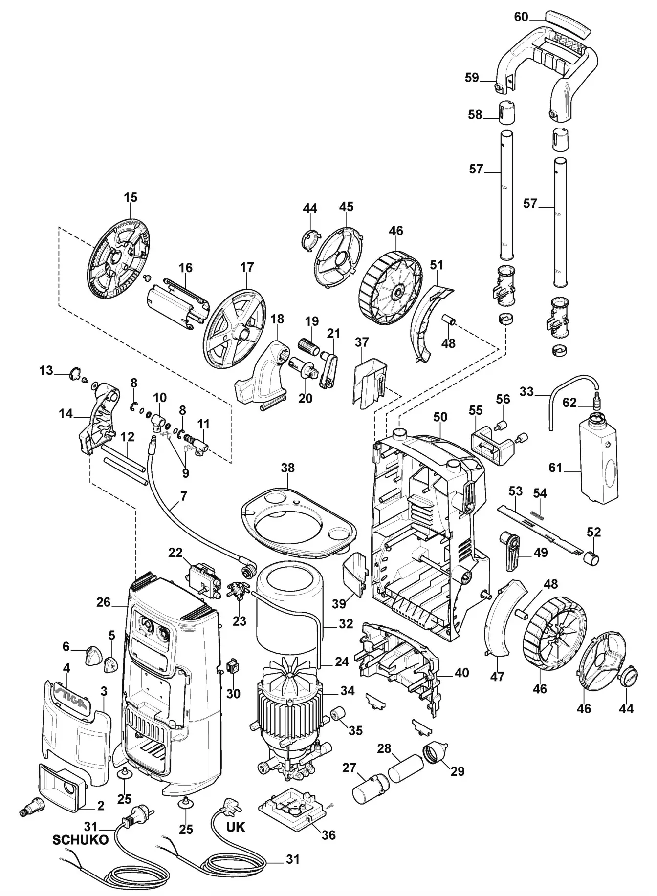High Pressure Cleaner Figure 2