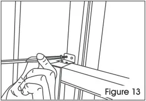 INSTALLATION IN A DOUBLE HUNG SASH WINDOW