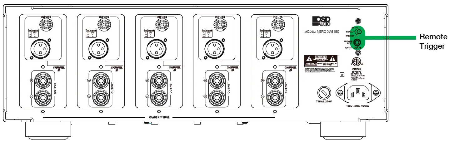 OSD AUDIO NERO XA5180 5x Channel Home Theater Amplifier 3