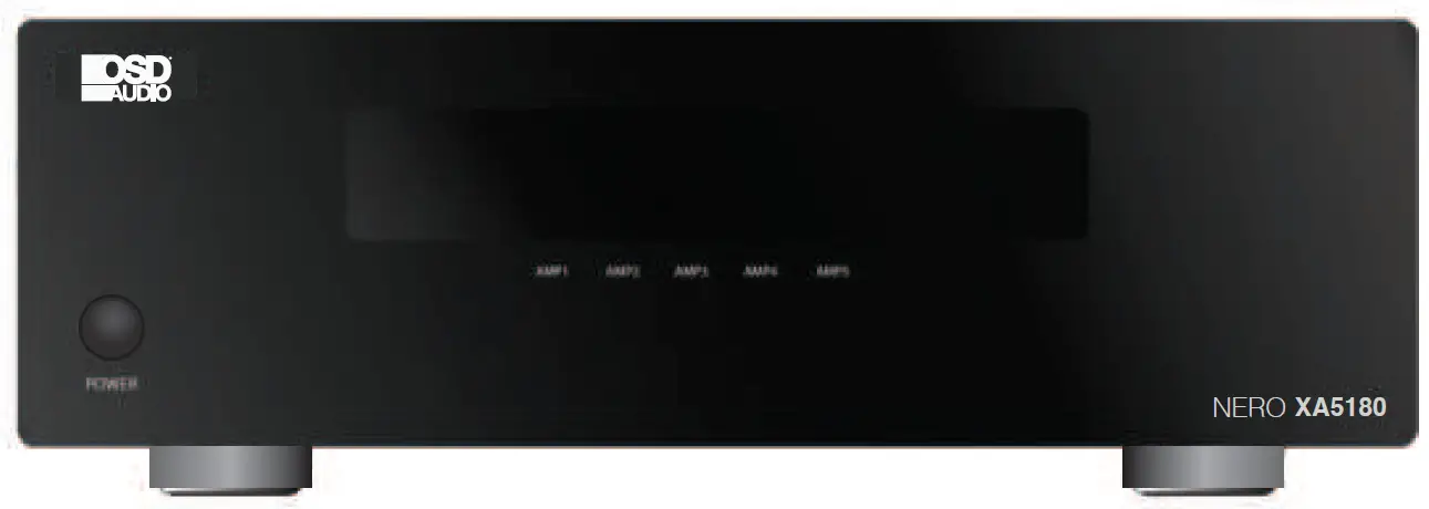 OSD AUDIO NERO XA5180 5x Channel Home Theater Amplifier