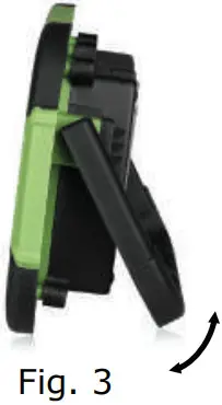 V-TAC VT-10-R LED Rechargeable Light-FG3