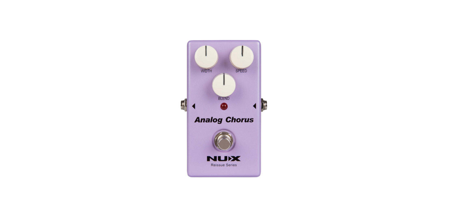 Nux Reissue Series Analog Chorus Guitar Effect Pedal Owner's Manual Nux Reissue Series Analog Chorus Guitar Effect Pedal Owner's Manual