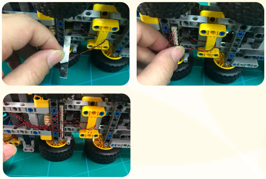 GAME OF BRICKS 42108 Light Kit for Mobile Crane - Step13