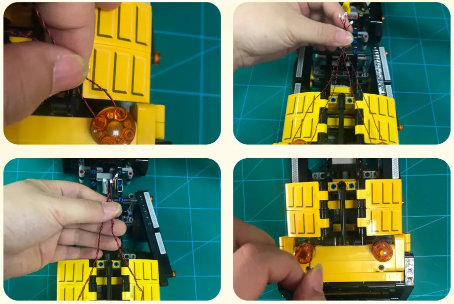 GAME OF BRICKS 42108 Light Kit for Mobile Crane - Step2