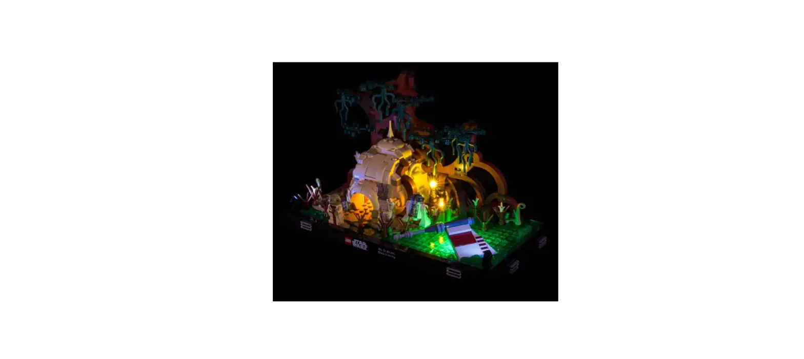 Lego 75330 Light Kit For Dagobah Jedi Training Diorama Instruction Manual