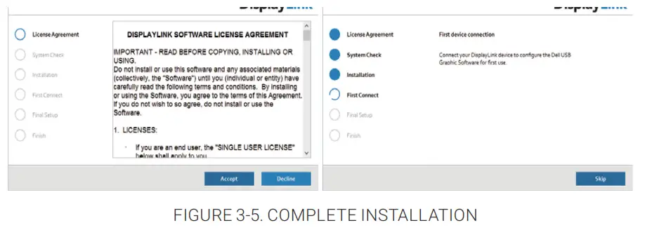BLACK BOX USBC2000-4KDUAL USB-C Docking Station - 4K, Dual - FIGURE 3-5