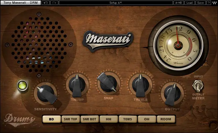 WAVES Maserati DRM Drum Slammer -