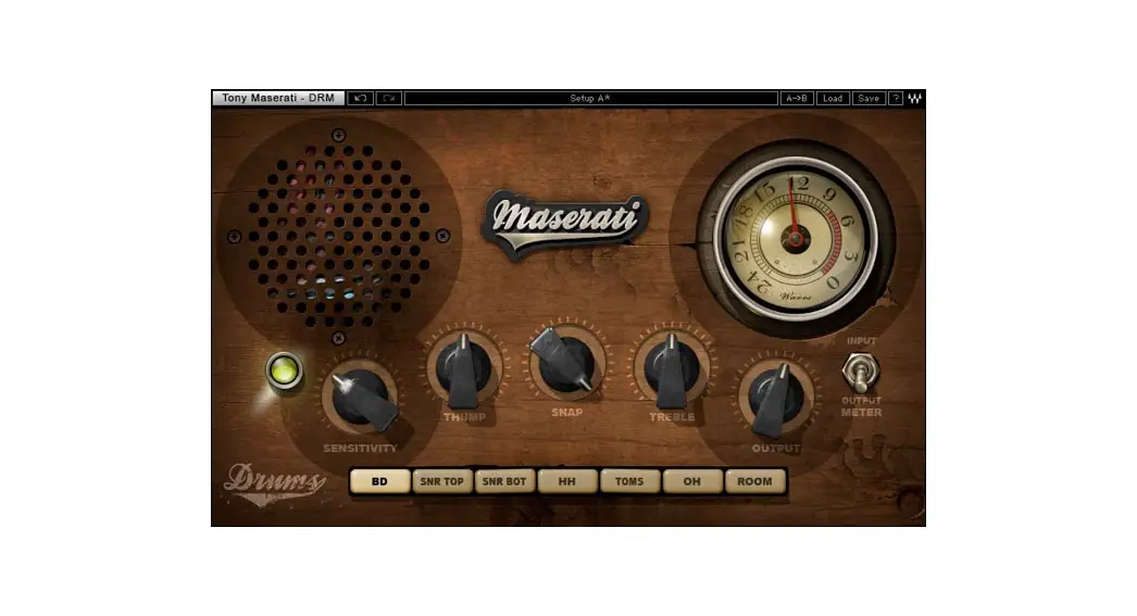 Waves Maserati Drm Drum Slammer Plugin User Guide