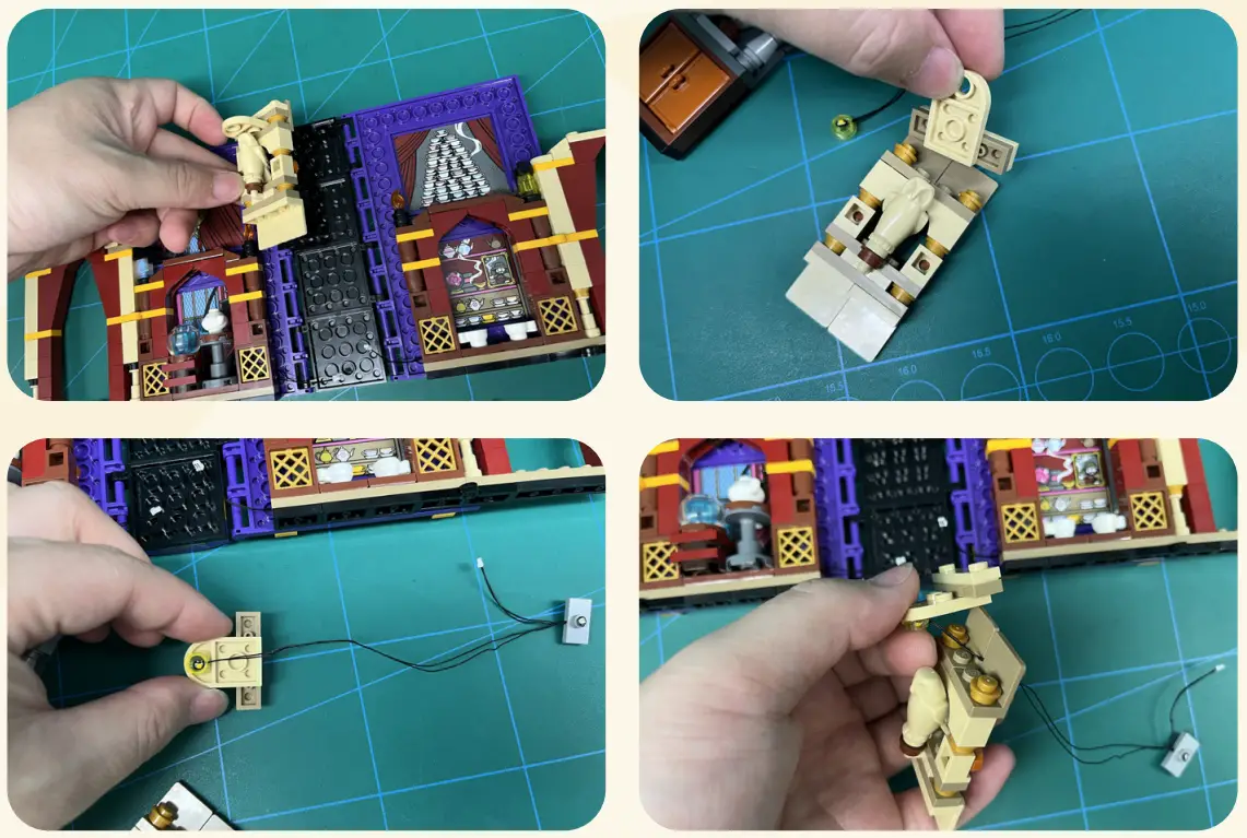 GAME OF BRICKS Light Kit for Hogwarts Moment Divination Class 76396 fig 10