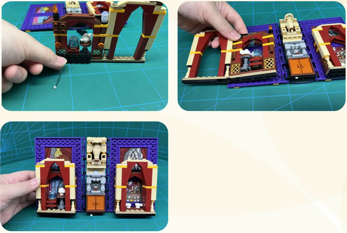 GAME OF BRICKS Light Kit for Hogwarts Moment Divination Class 76396 fig 5