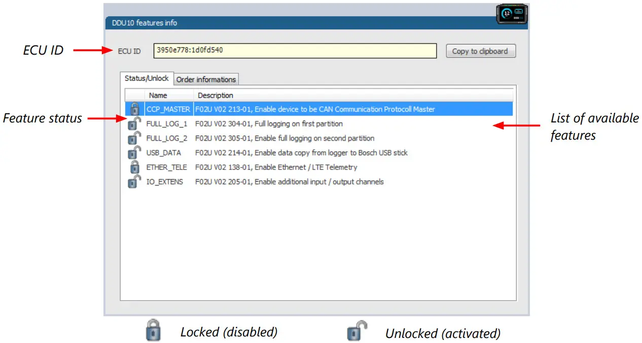 BOSCH Engine Control Unit MS 6 EVO - Figure 15