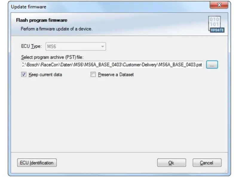 BOSCH Engine Control Unit MS 6 EVO - Figure 27