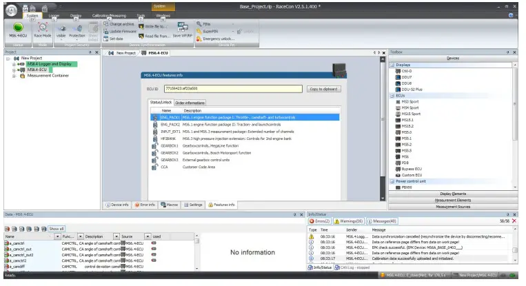 BOSCH Engine Control Unit MS 6 EVO - Figure 31