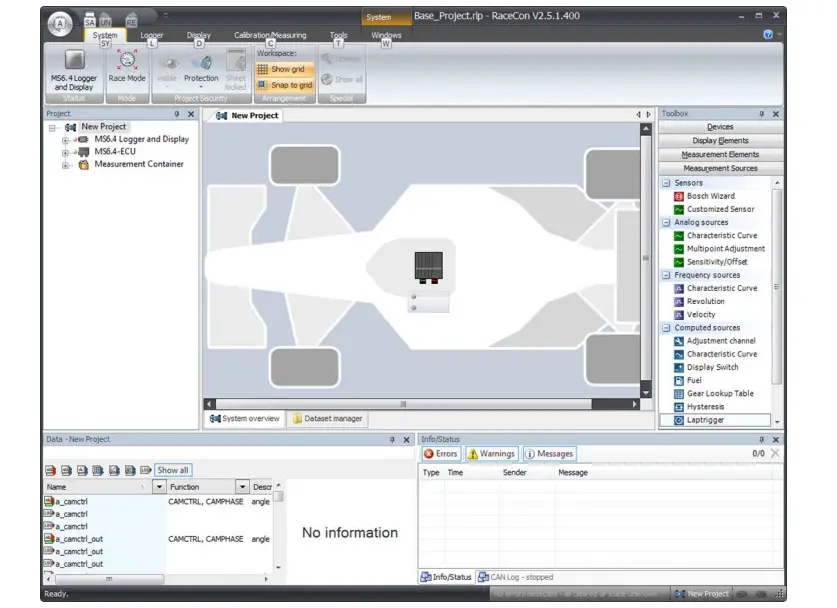 BOSCH Engine Control Unit MS 6 EVO - Figure 36