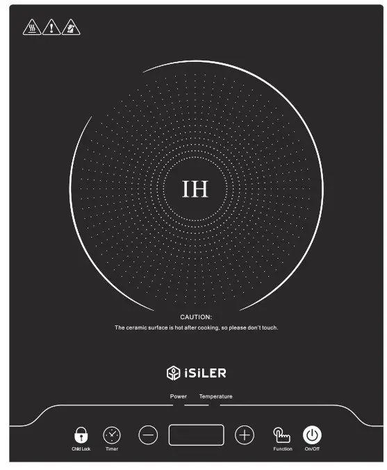 iSiLER CHK-CCA02 Induction Cooktop -