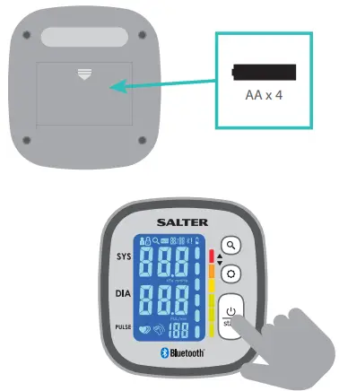 SALTER BPA- 9301 Health Bluetooth Automatic Arm Blood Pressure Monitor-FIG2