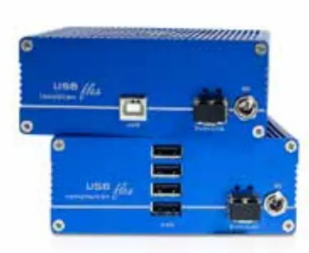 kvm tec KT 6032L USBflex single fiber KVM Extender-