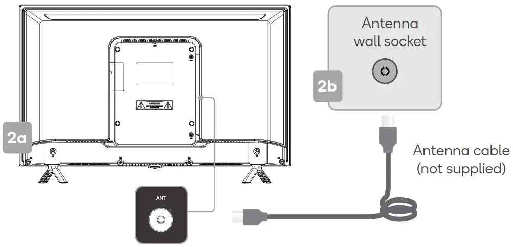 kogan KALED32RH9220STB RH922 Android 32 Smart LED TV - ASSEMBLY AND INSTALLATION 2