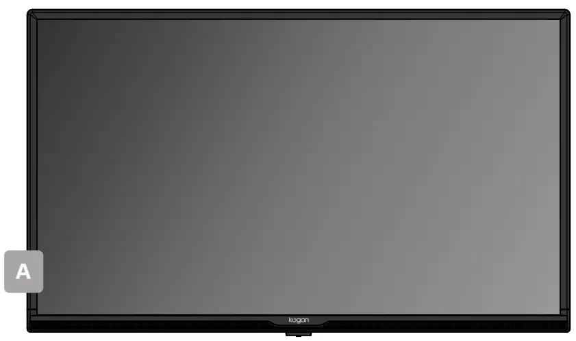 kogan KALED32RH9220STB RH922 Android 32 Smart LED TV - COMPONENTS