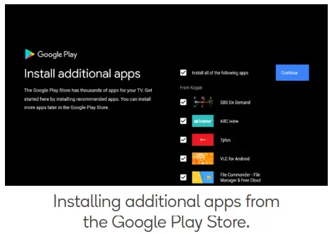 kogan KALED32RH9220STB RH922 Android 32 Smart LED TV - FIRST TIME SETUP 4