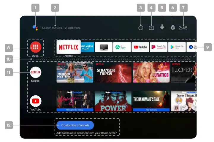 kogan KALED32RH9220STB RH922 Android 32 Smart LED TV - FIRST TIME SETUP 7