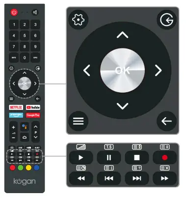 kogan KALED32RH9220STB RH922 Android 32 Smart LED TV - PVR MODE 2