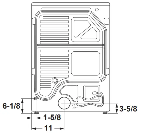 GE APPLIANCES GFD55GSSN-GSPR Front Load Gas Dryer - Fig 2
