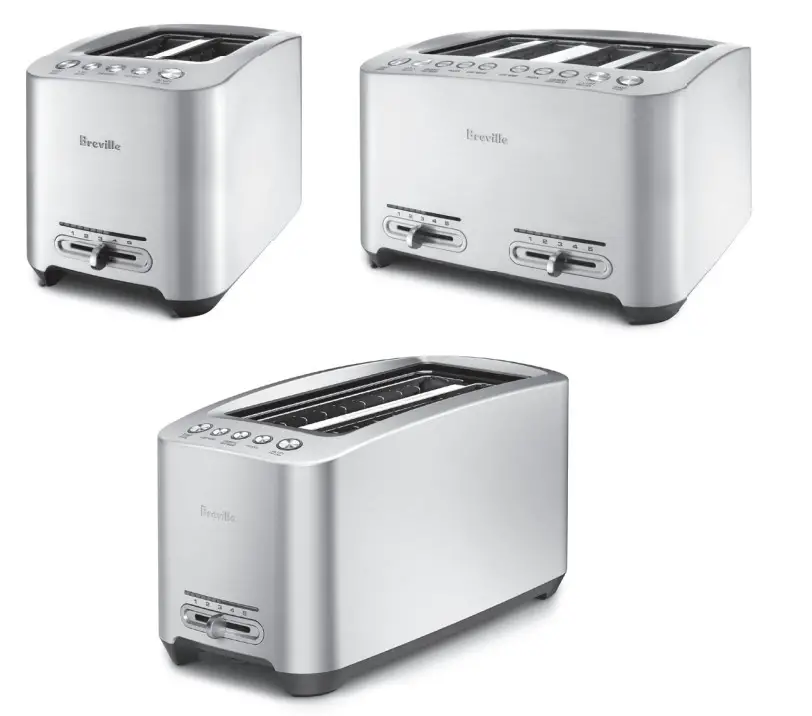 Breville BTA825 Smart Toast 2 Slice Motorised Toaster