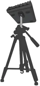 Figure 8. Mounting T4S to tripod stand using bracket