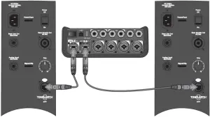 Figure 9. Two L1 model II systems connected to a T4S via digital connection