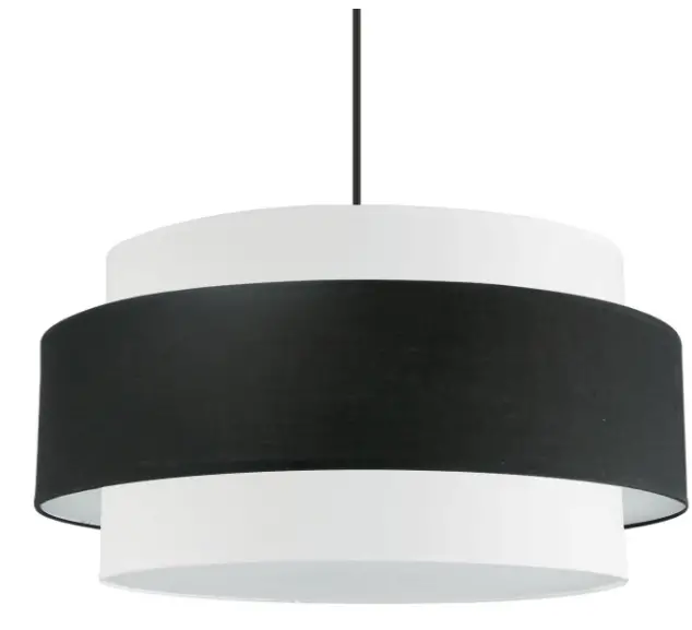 Dainolite-PYA-141P-Priya-Black-Modern-Contemporary-Drum-Pendant-Light-Instruction-PRODACT-IMG
