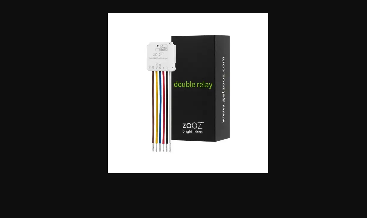 Zooz Double Relay Zen52 Manual