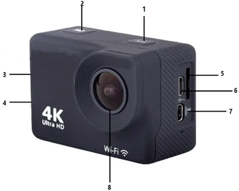 AGFAPHOTO Realimove AC9000 Action Camera - fig