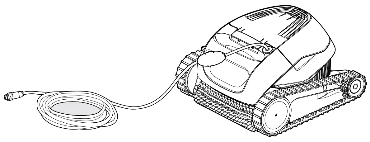 Maytronics Dolphin E10 Robotic Pool Cleaner - fig