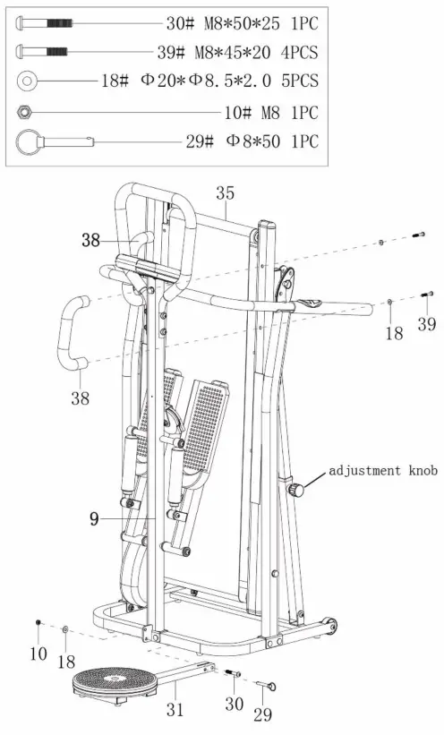 PowerMax-MFT-410-4-Inch-1-Multifunction-Treadmill-FIG-7