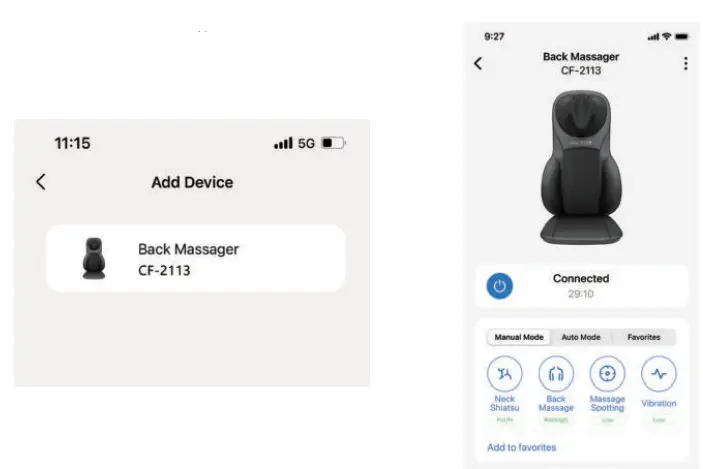 COMFIER CF-2113-APP Shiatsu Neck & Back Massager with Heat-fig8