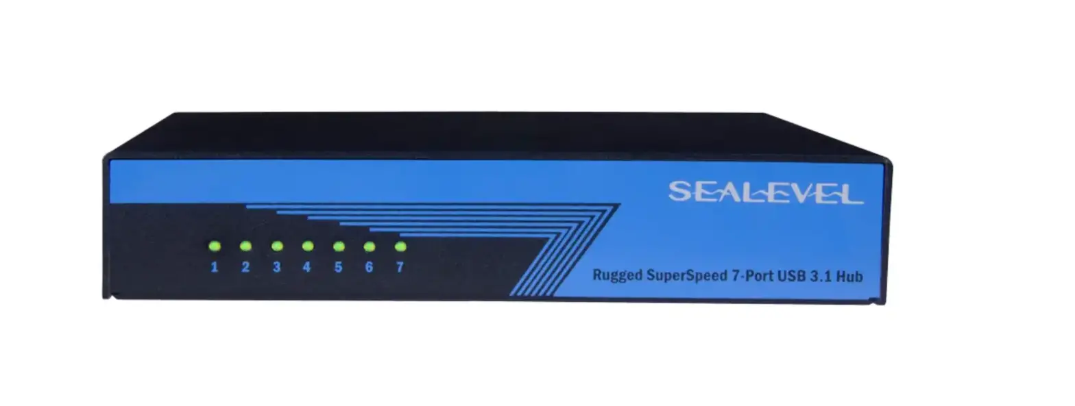 Sealevel Hub7ssba Rugged Superspeed 7-port Usb 3.1 Hub User Manual