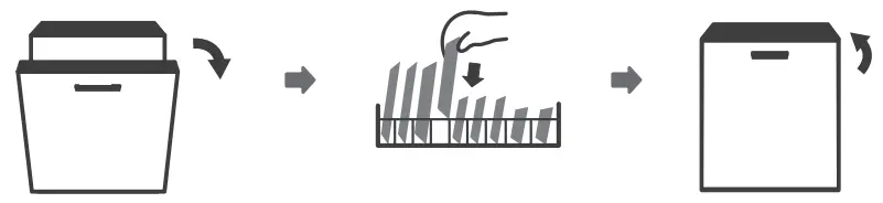 Respekta GSP60IBAV Fully integrated Dishwasher - Dish